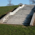 Staircase. Rainey Park, Long Island City. November 30, 2003