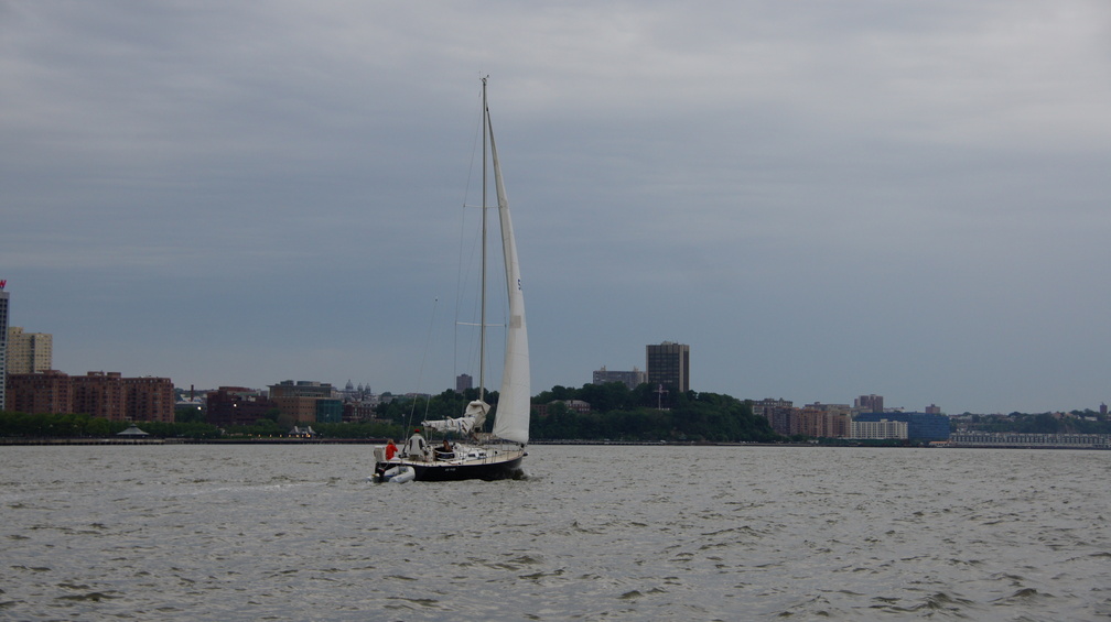 Sailboat on the Hudson