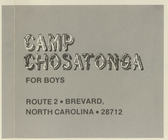 Chosatonga Memories, 1979