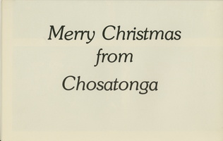 Chosatonga Memories, 1979