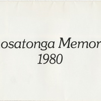 Chosatonga, 1980