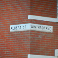 Albert St. &amp; Winthrop Avenue. Old Astoria Streetnames.