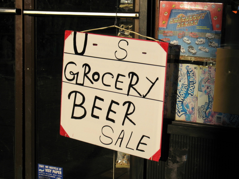 U.S. Grocery Beer Sale