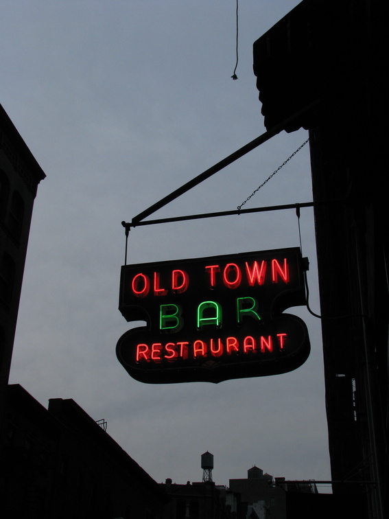 Old Town Bar, Union Square