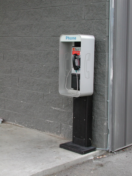 A Davel Communications Payphone Outside Family Dollar, 130 E. Main St., Sneedville TN