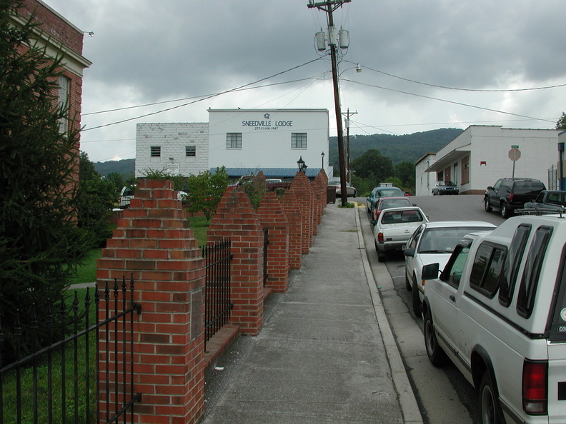 Main Street. Sneedville, TN. Sneedville Lodge.