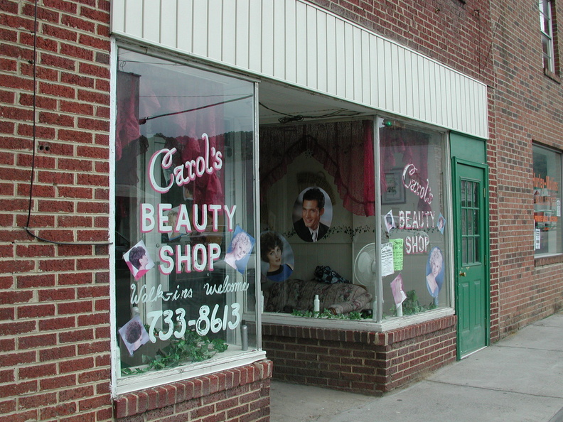 Carol's Beauty Shop. Main Street. Sneedville, TN.