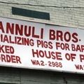 The Cannuli Bros. sign in Philadelphia: WA2-2988 & WA5-4376