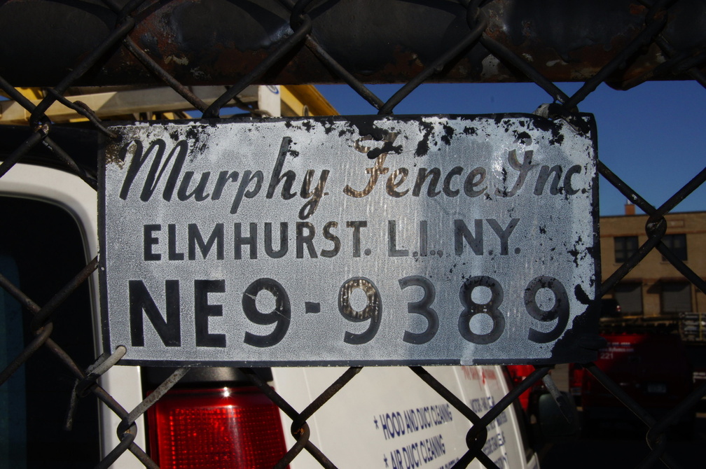 NEwtown, NEvins, or NEptune 9-9389. Murphy Fence Inc.