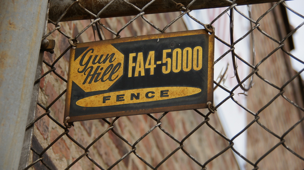 FAirbanks 4-5000. Gun Hill Fence Company.