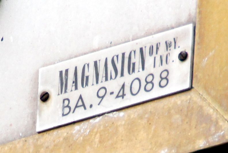 Magnasign. BAinbridge 9-4088.