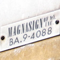 Magnasign. BAinbridge 9-4088.