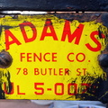 ULster 5. Adams Fence Company. Carroll Gardens, Brooklyn.