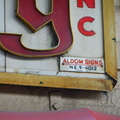 NEvins 9-4012. Aldom Signs. Seen in Woodside, Queens.