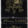 CYpress 5-2333, Lido-Riviera, 313 E. Kingsbridge Rd., Bronx, NYC