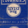 MUrray Hill 6-4200. Cushman & Wakefield Inc., Real Estate. 281 Madison Ave., New York 17, NY