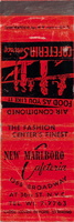 WIckersham 7-7763. New Marlboro Cafeteria. 1359 Broadway at 36th St., NYC