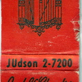 JUdson 2-7200. Jack & Charlie's "21"