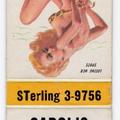 STerling 3-9756, Carol's Bar & Grill, 50 5th Avenue, Brooklyn, NY