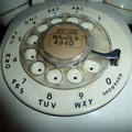 MAyfair 3-4940. Rotary Dial Telephone.