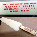 RAvenswood 8-4600, RAvenswood 8-6308. Walken's Bakery Cake Cutter.