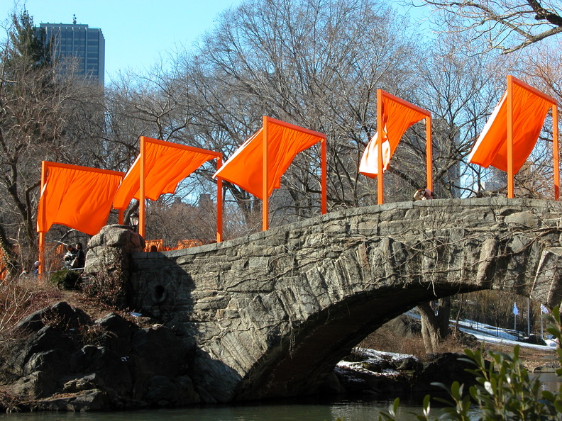 Christo: The Gates. February 23, 2005