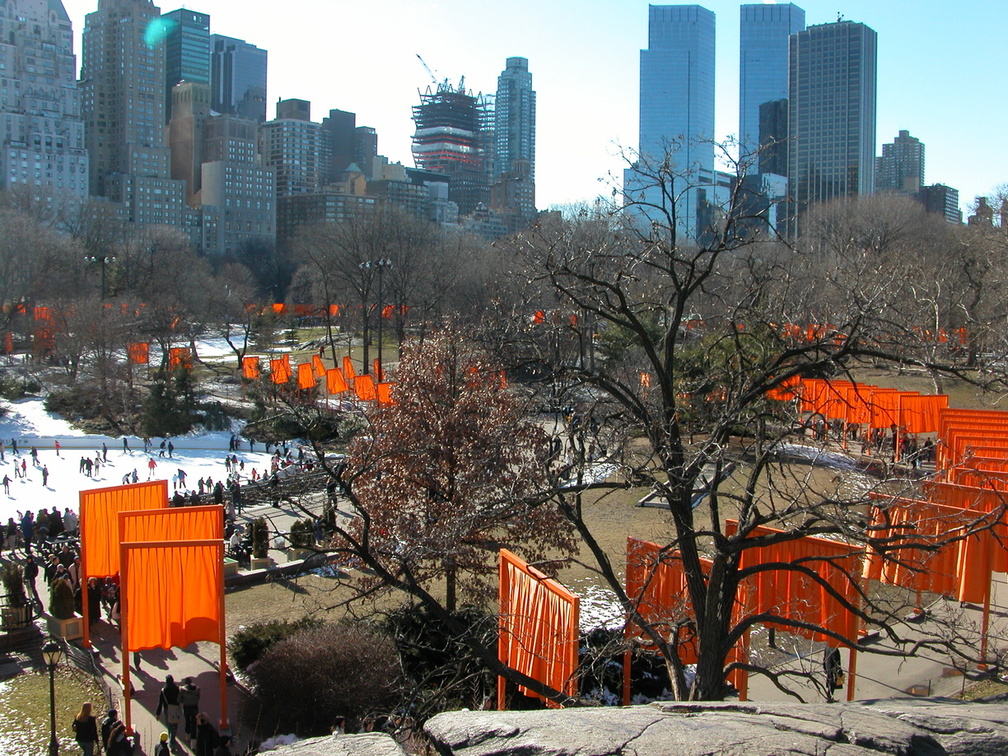 Christo: The Gates. February 23, 2005