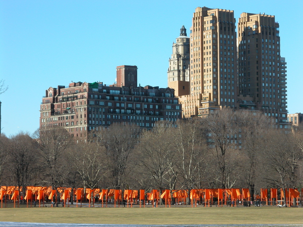 Christo: The Gates. February 23, 2005