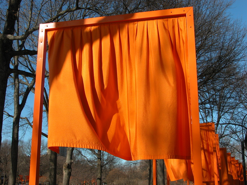 Christo: The Gates. February 23, 2005