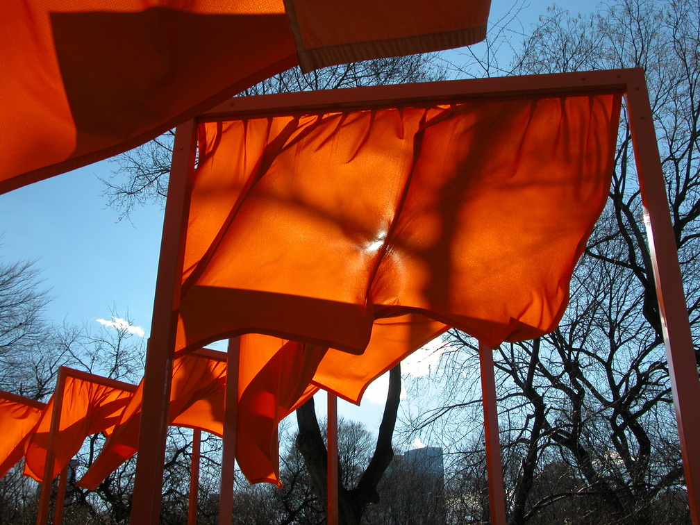 Christo: The Gates. February 23, 2005