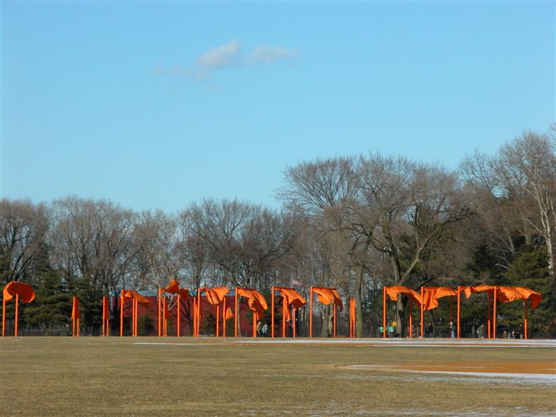 Christo: The Gates. February 23, 2005