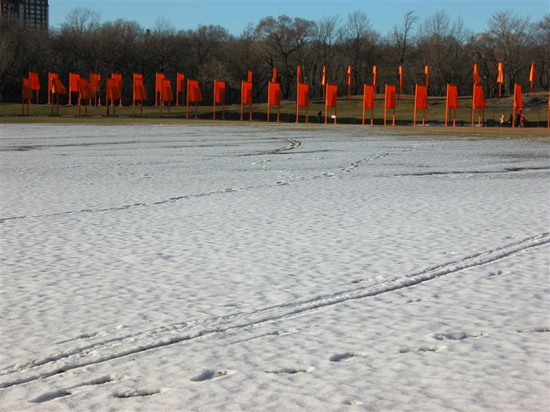 Christo: The Gates. February 23, 2005