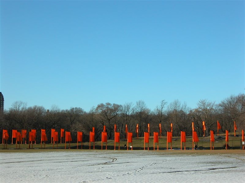 Christo: The Gates. February 23, 2005