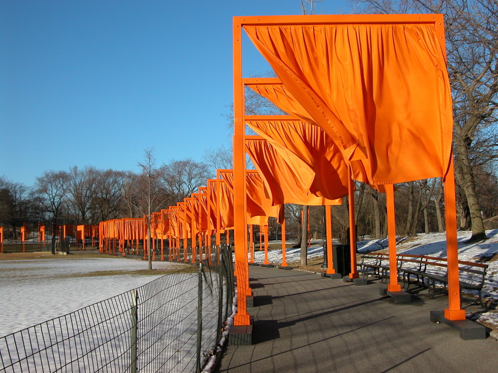 Christo: The Gates. February 23, 2005