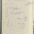 Autograph Page