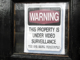 You are being videotaped