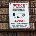 All activities monitored by video camera