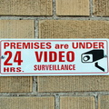 24 hrs. video surveillance