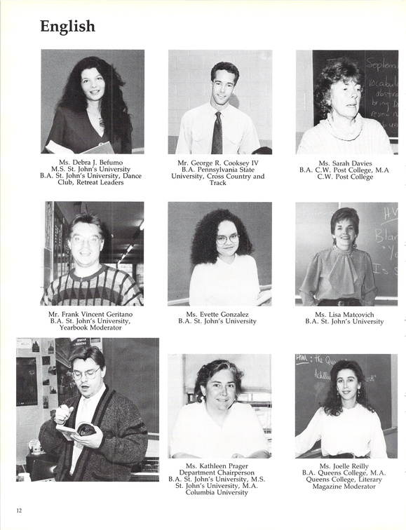 St. John's Prep 1992 Yearbook You Just Had To Be There 04 05 12 49 44 000