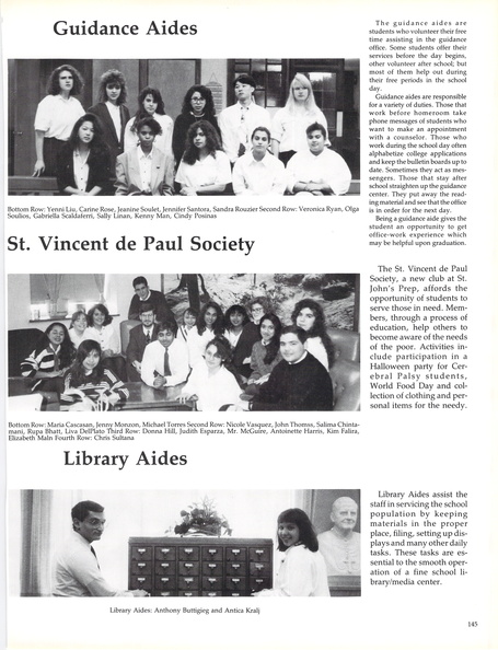 St. John's Prep 1992 Yearbook You Just Had To Be There 04 05 18 41 19