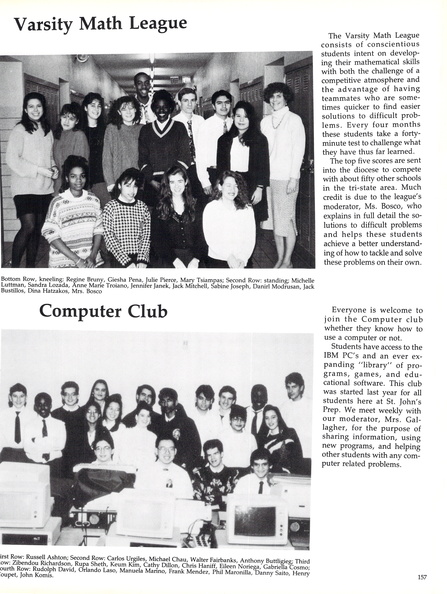 St. John's Prep 1992 Yearbook You Just Had To Be There 04 05 18 42 37