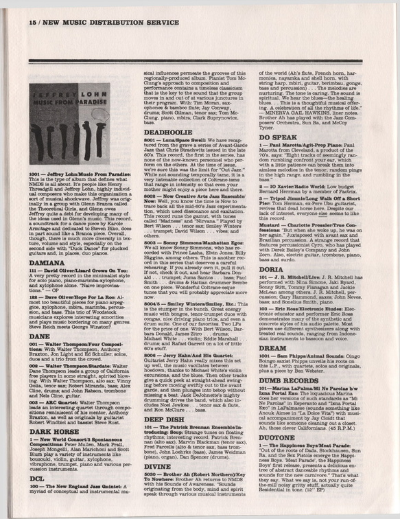 1986 New Music Distributor Page 019