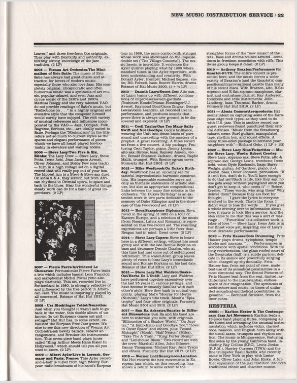 1986 New Music Distributor Page 026