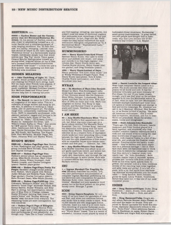 1986 New Music Distributor Page 027