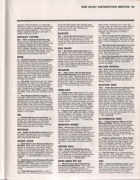 1986 New Music Distributor Page 057