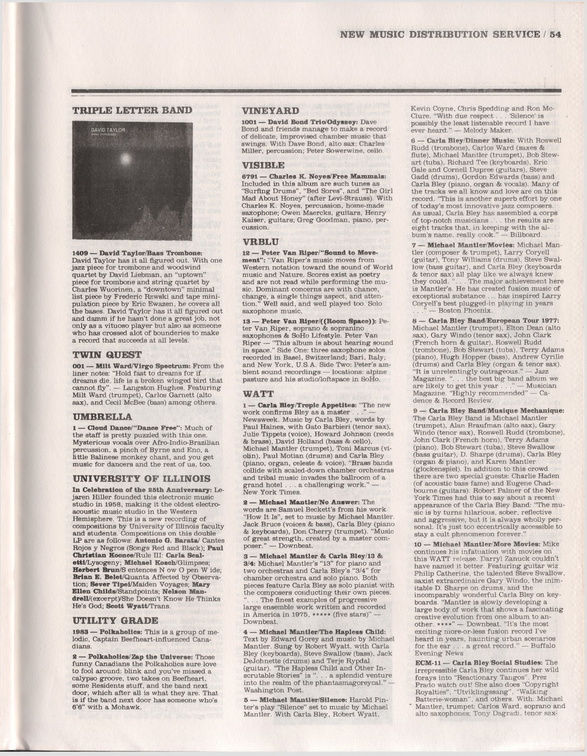 1986 New Music Distributor Page 061