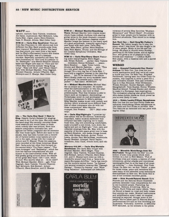 1986 New Music Distributor Page 062