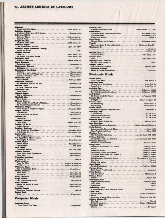 1986 New Music Distributor Page 078