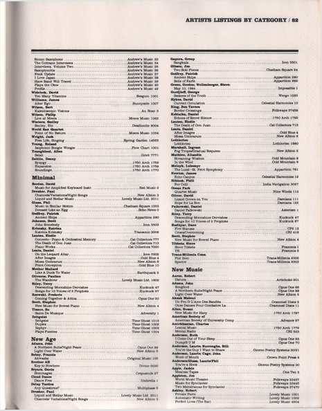 1986 New Music Distributor Page 089