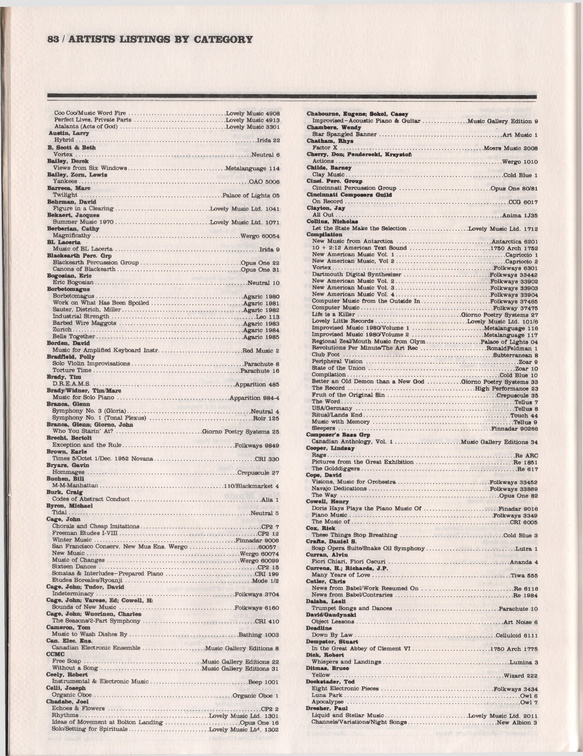 1986 New Music Distributor Page 090